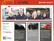 Tablet Screenshot of jlovric.com